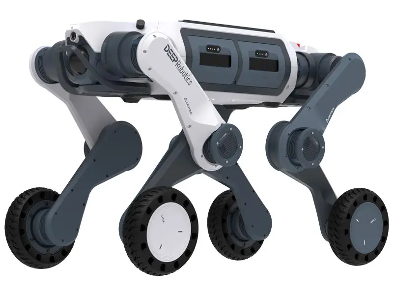 DEEP Robotics LYNX M20 industrial robot with four wheel-ended legs