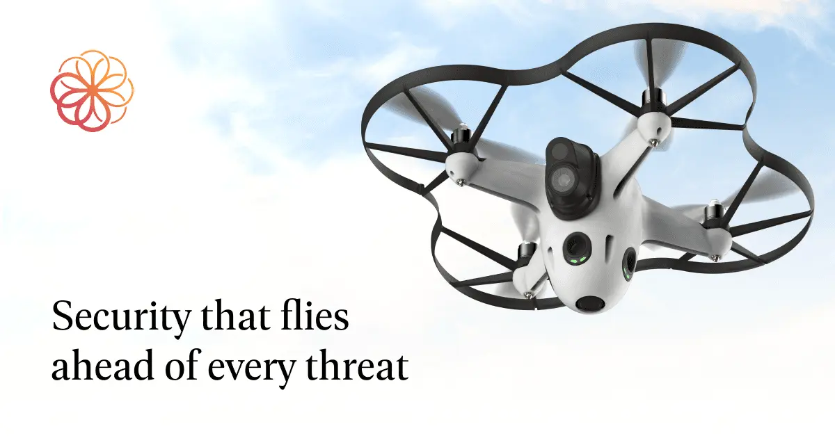 Drone de sécurité Sunflower Labs utilisé pour vérifier une alerte autour d’une propriété