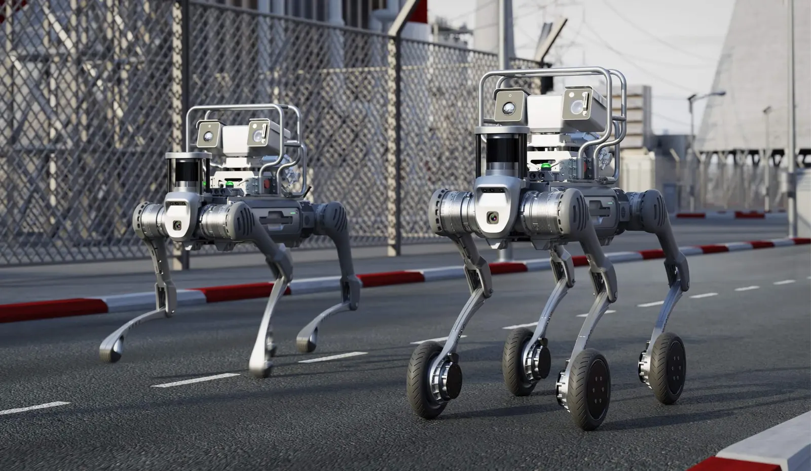 Robots industriels Unitree B2 et B2-W